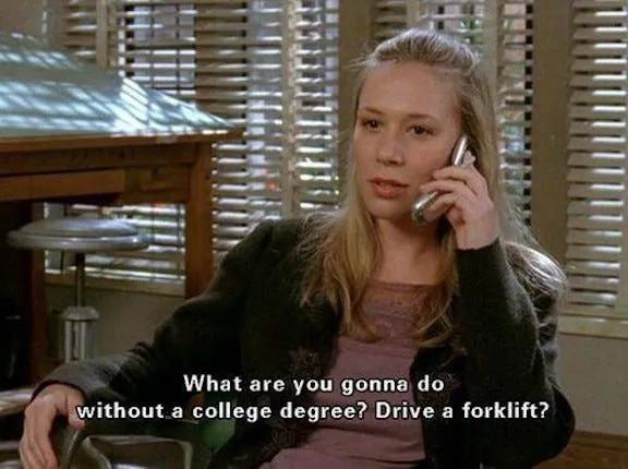 Screenshot from Gilmore Girls (2000) 