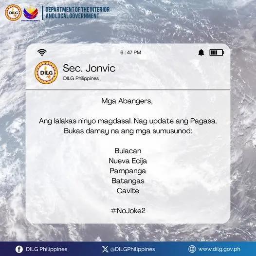 (Photo from DILG Philippines’ official Facebook page) (Photo from DILG Philippines’ official Facebook page)